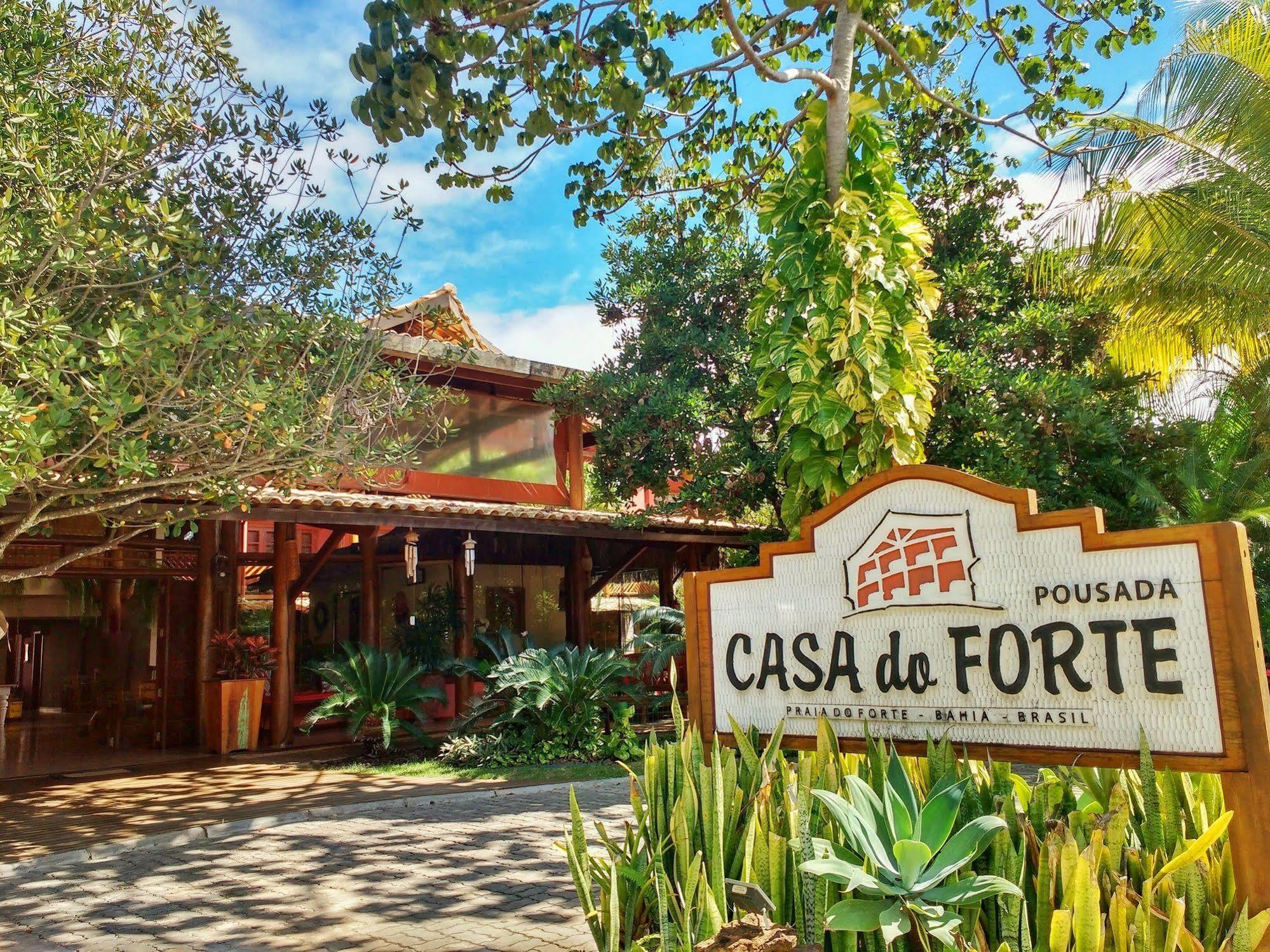 Pousada Casa Do Forte Мата-ди-Сан-Жуан Экстерьер фото